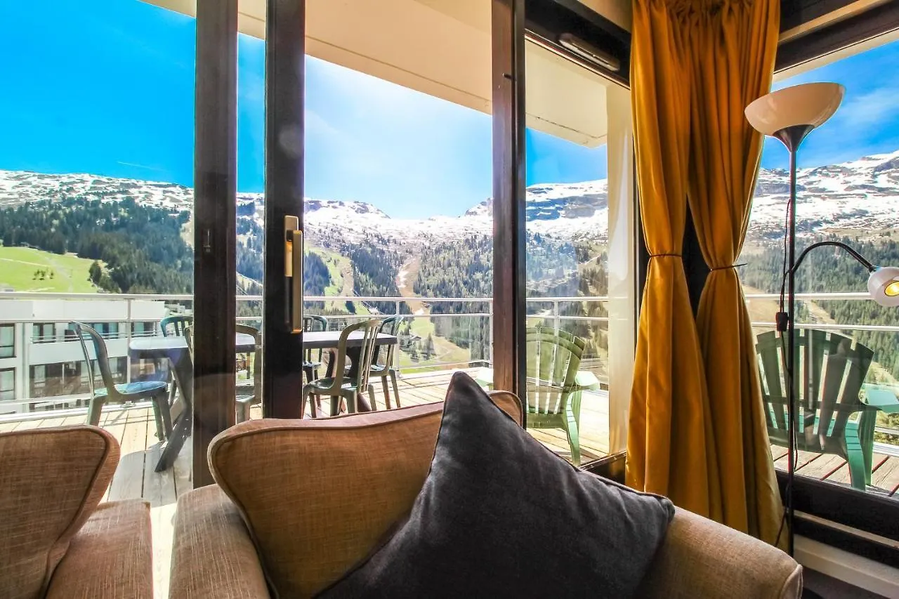 פליין Penthouse 3-Bedroom Apartment, Mountain Views, Large Terrasse, Piste Access דירה
