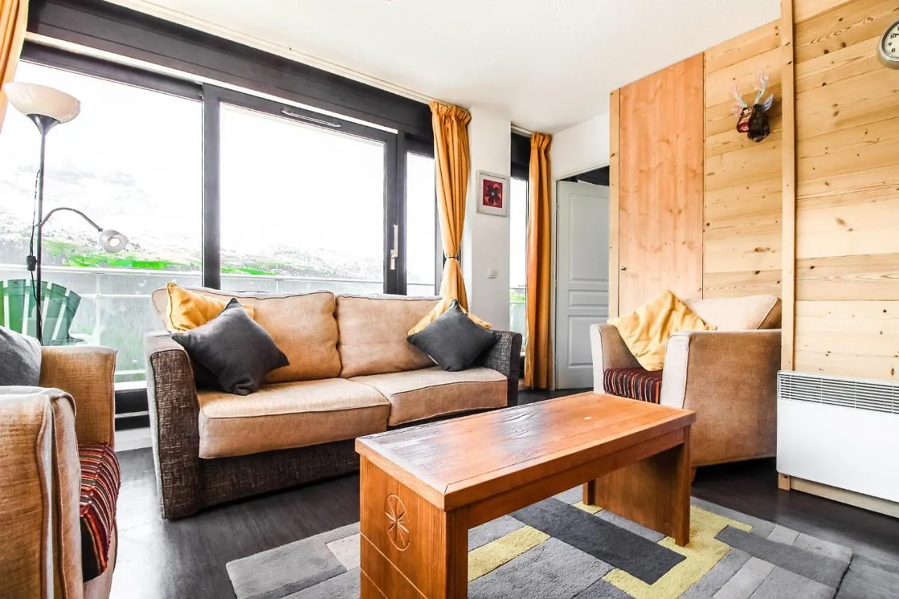 פליין Penthouse 3-Bedroom Apartment, Mountain Views, Large Terrasse, Piste Access צרפת